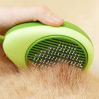 Creative Cat Grooming Comb Portable Massage Brush One-button | Other