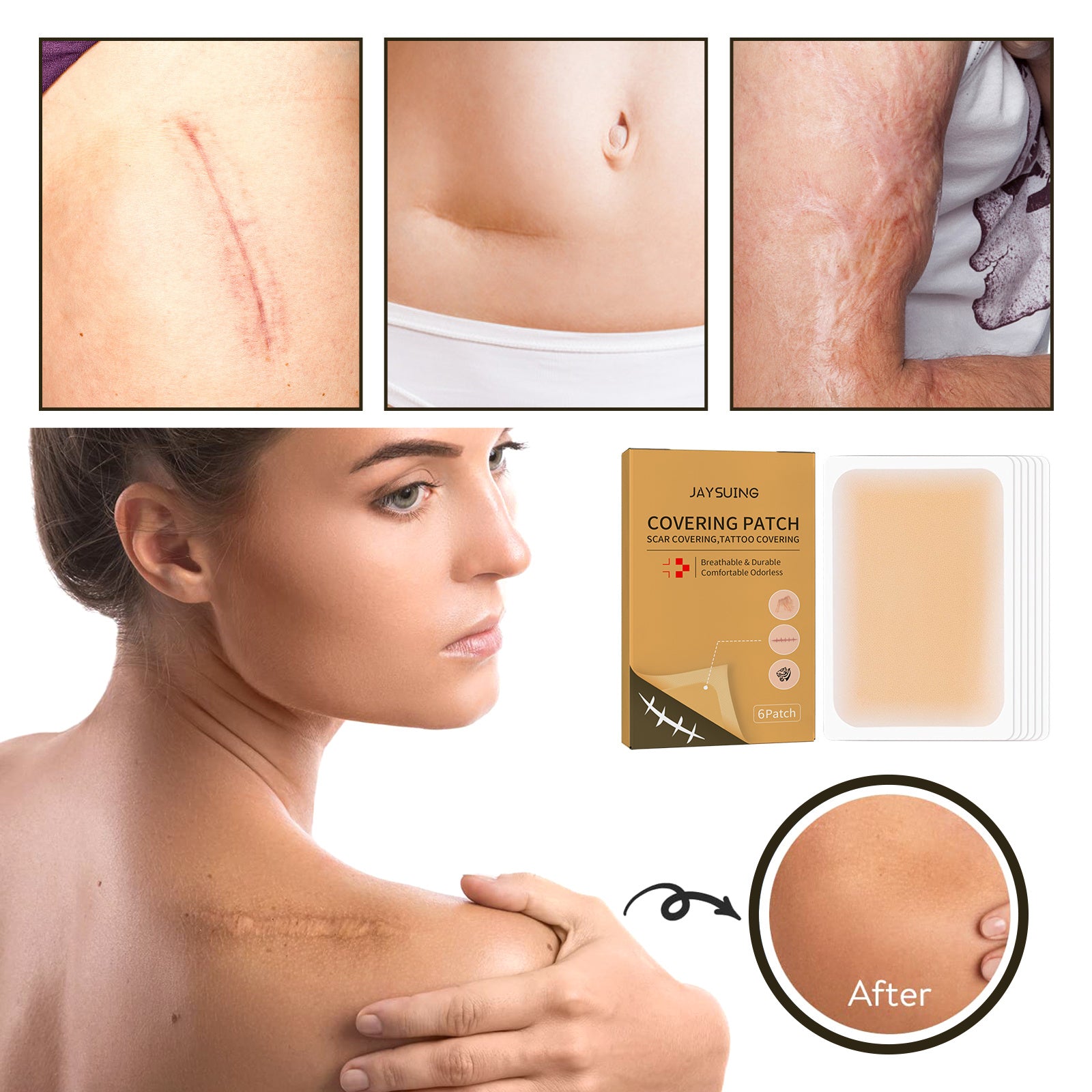 Jayswing Invisible Concealer Skin Mask Concealer Tattoo Scar | Other