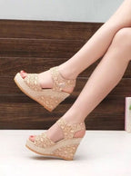 Flat Bottom High Heel Sandals | Other