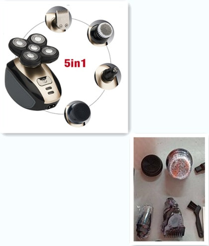 5 In 1 Multifunctional Electric Shaver 5 Blade Razor For Men | Other