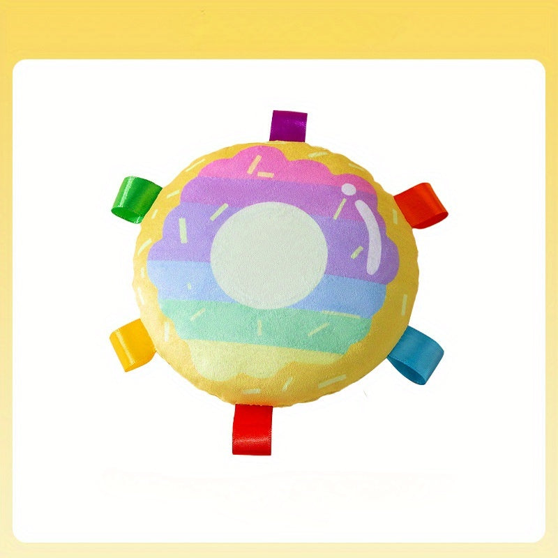 Cartoon Plush Flying Disc Toy Dog For Outdoor Play, Bite-res | Electronic Learning Toys