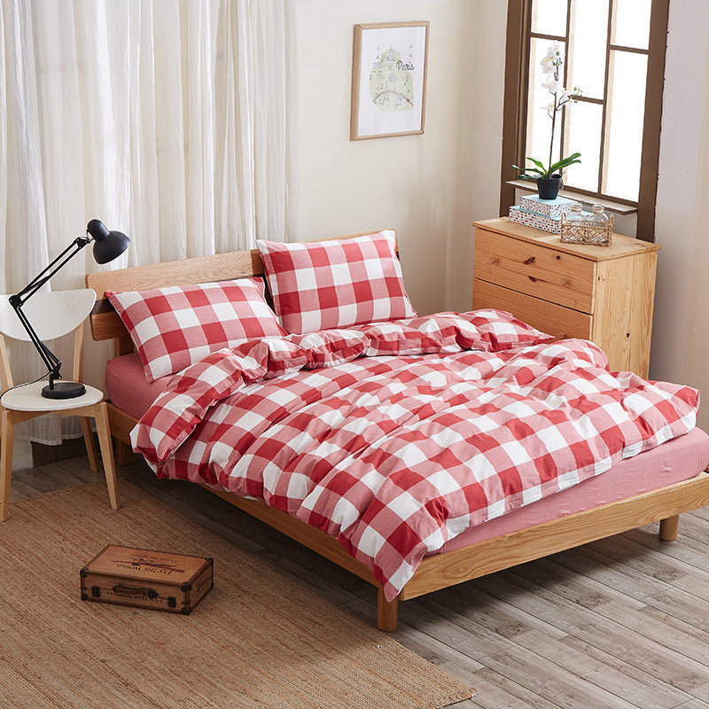 Pure Cotton Four-piece Bed Sheet Set | Other