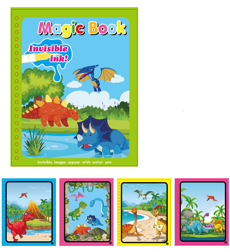 Children's Magic Water Painting Book Coloring And Coloring B | Jewelry & Accessories