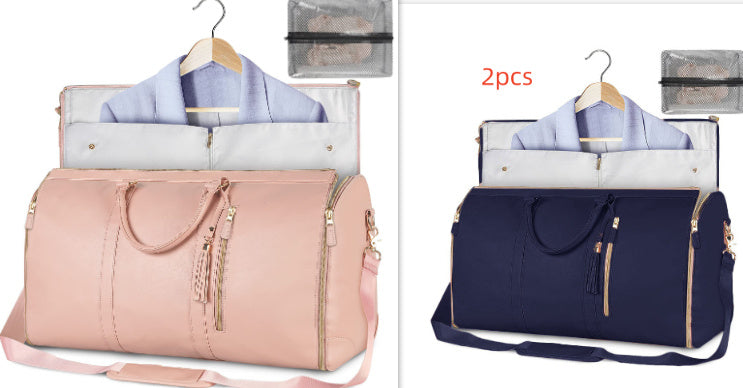 Large Capacity Travel Duffle Bag Women's Handbag Folding Sui | Luggage & Bags