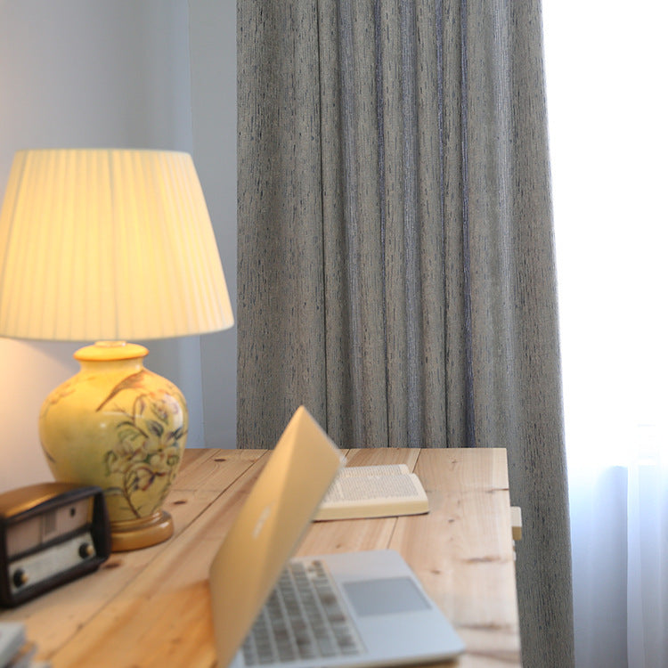 Solid Color Modern Simple Thick Cotton Curtain Fabric | Other
