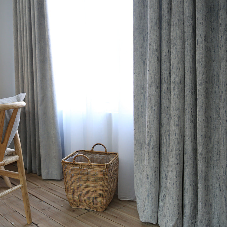 Solid Color Modern Simple Thick Cotton Curtain Fabric | Other