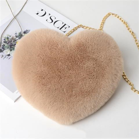 Love Bags For Women Plush Chain Shoulder Bags Valentine's Da | Luggage & Bags