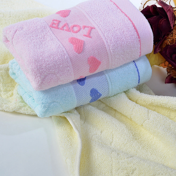 Caring Pure Cotton Face Towel | Jewelry & Accessories