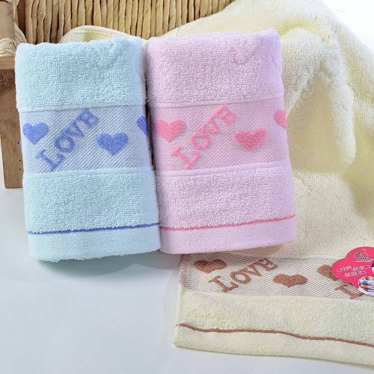 Caring Pure Cotton Face Towel | Jewelry & Accessories
