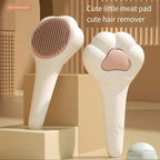 Pet Massage Hair Removal Comb, Paw Shapedpet Grooming Brush, | Other