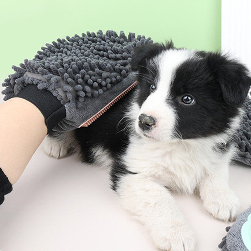 Pet Bathing Brush 2-in-1 Grooming Glove Elegant Dog Grooming | Other