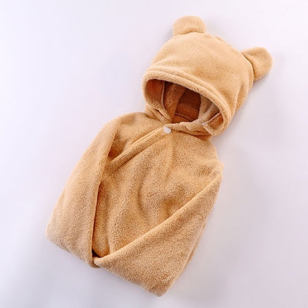 Cotton Adorable Baby Care Hooded Bath Towel | Electronic Learning Toys