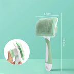 Self Cleaning Slicker Brush For Dogs, Cats Pets-one Click Cl | Other