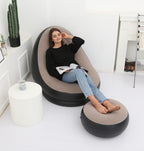 Lazy Bean Bag With Inflatable Folding Sofa | Luggage & Bags