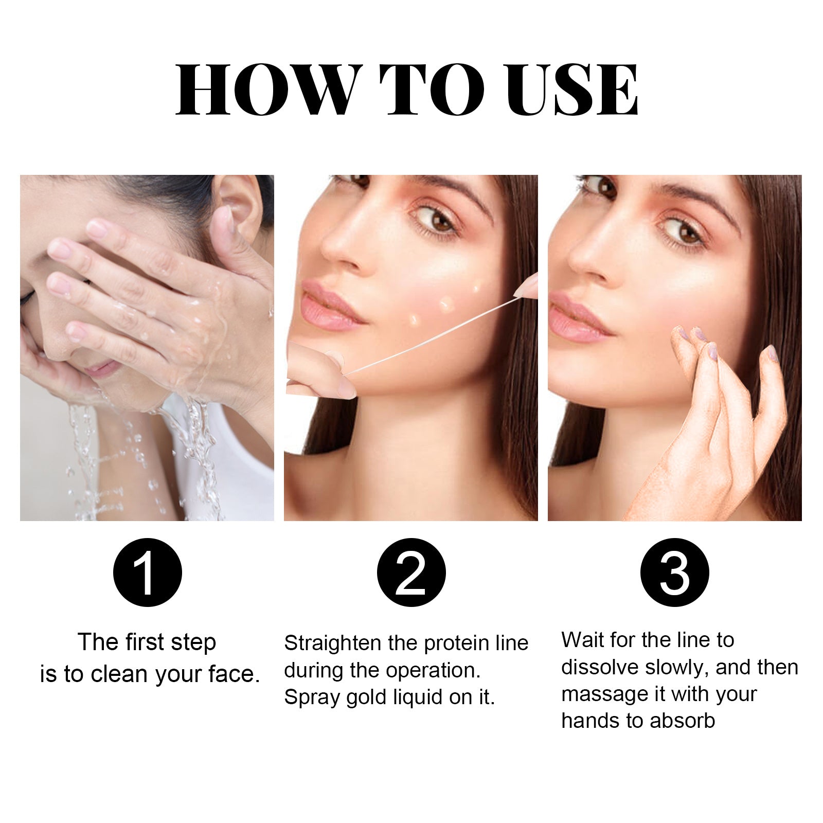 Eelhoe Protein Lift Kit Face Contouring Firming Lift Line Ey | Jewelry & Accessories