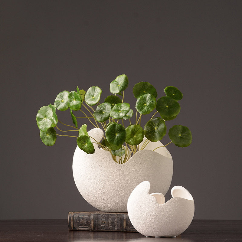 Simple White Ceramic Vase Decoration | Other