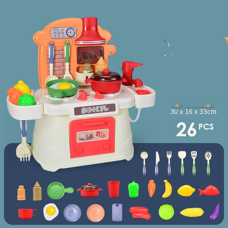 Children's Play House Tableware Table Light And Musical Loop W | Other