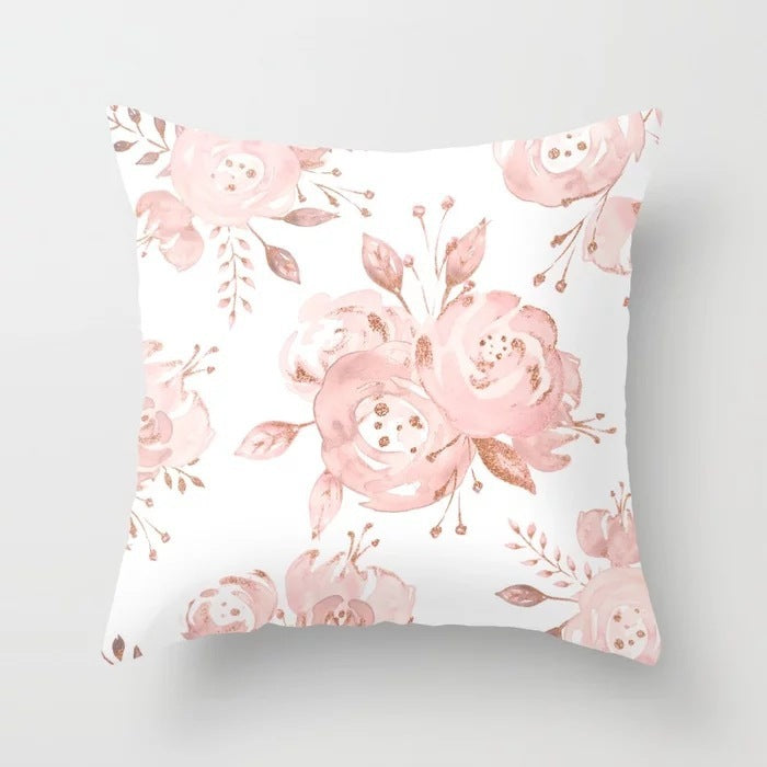 Pink Sofa Cushion Cushion Pillowcase | Home & Garden