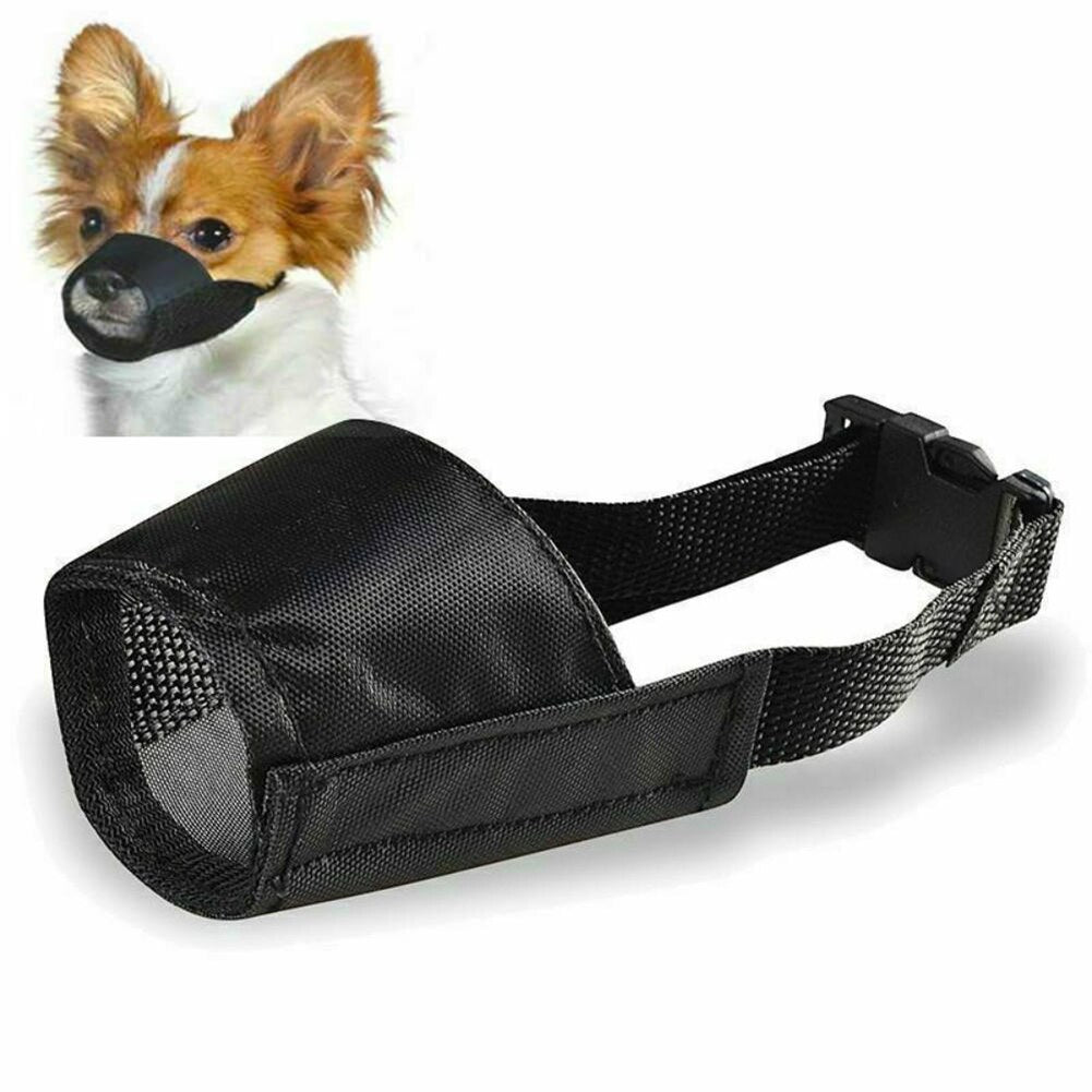 Dog Muzzle - Adjustable Soft Breathable Tribal Nylon Dog Mou | Other