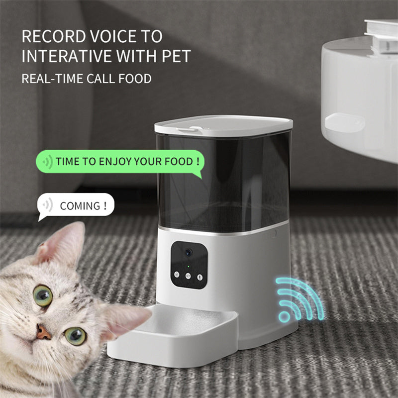 Pet Automatic Feeder Large Capacity Smart Voice Recorder App | Other
