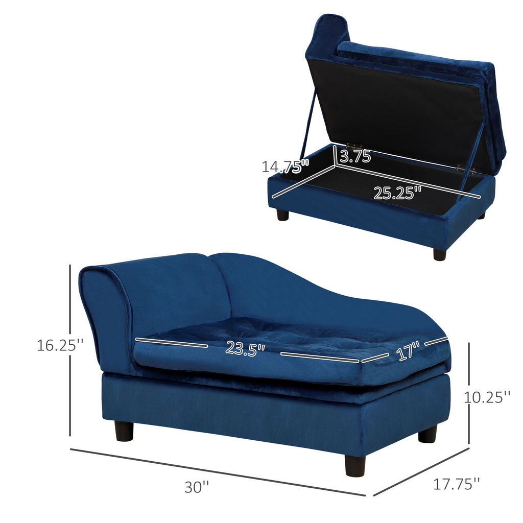 Luxury Small Dog Bed With Hidden Storage | Other