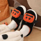 Halloween Cartoon Funny Pumpkin Slippers With Small Wings De | Other