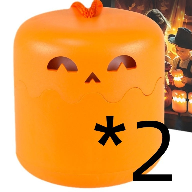 Halloween Pumpkin Lamp Foldable Portable Small Night Lamp | Other