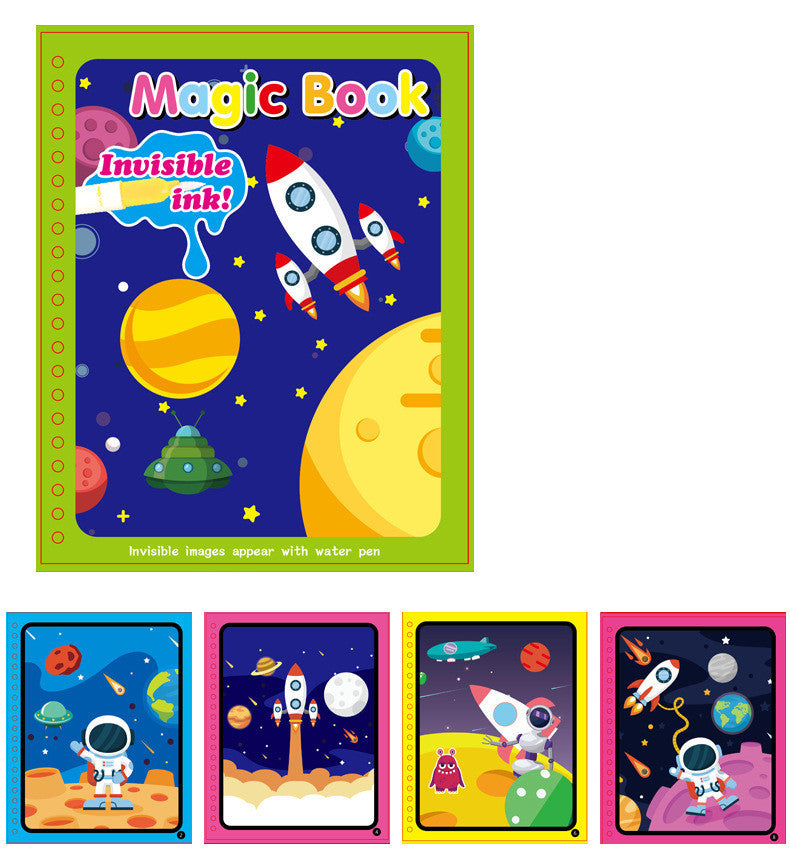 Children's Magic Water Painting Book Coloring And Coloring B | Jewelry & Accessories