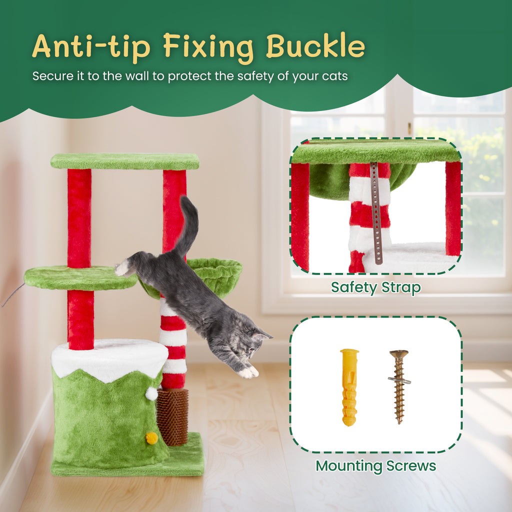 Cat House - Cat Hammock 2 Floor Platform - Cat Climbing Fram | Other