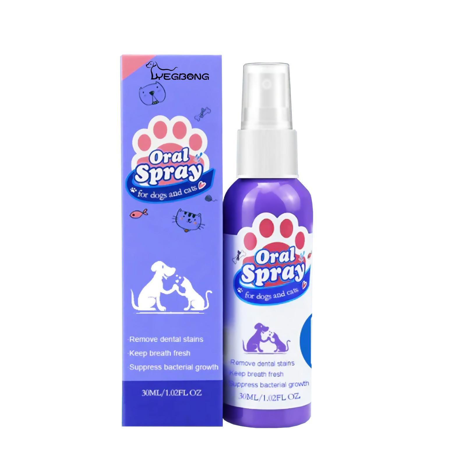 Yegebang Cat And Dog Teeth Cleaning Spray Pet Oral Cleaning | Other