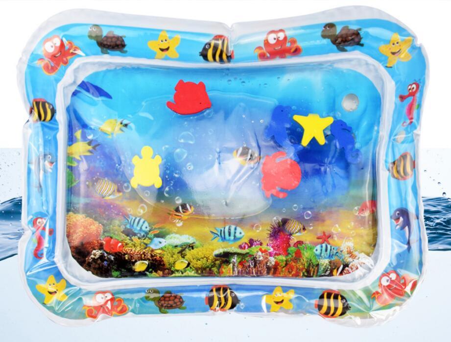 Adorable Baby Inflatable Water Mat, Infants Summer Beach Water Mat Pa | Electronic Learning Toys