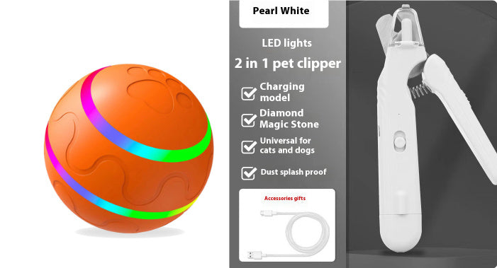 2 In 1 Pet Nail Clippers With Led Light Dog Cat Special Bloo | Other