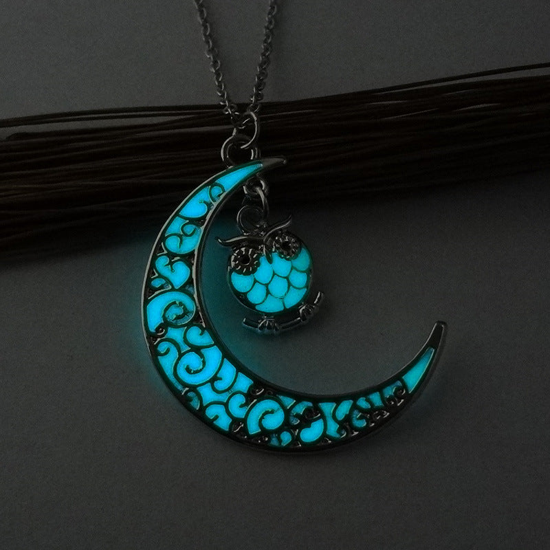 Glowing Pendant Necklaces Silver Plated Chain Necklaces | Jewelry & Accessories