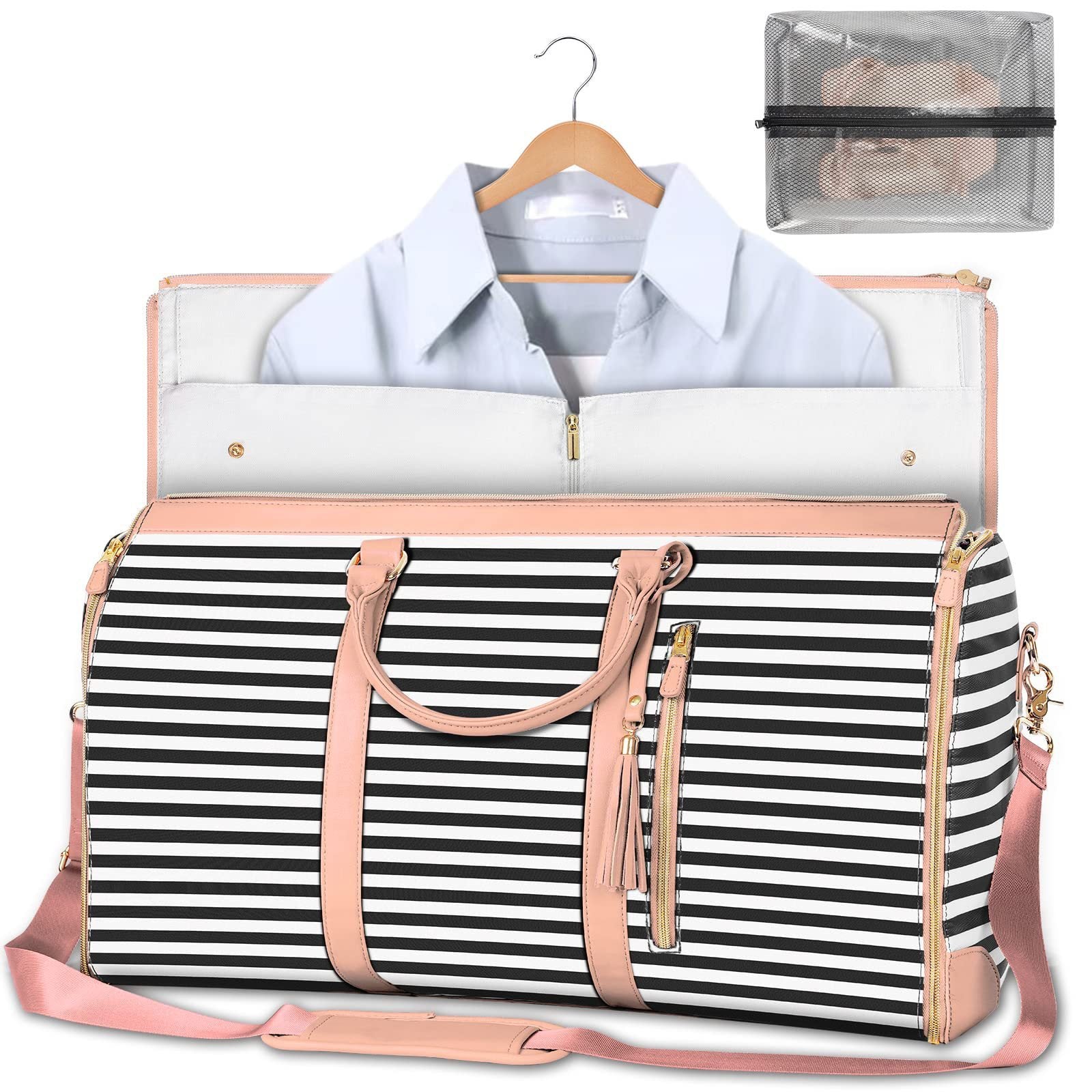 Large Capacity Travel Duffle Bag Women's Handbag Folding Sui | Luggage & Bags