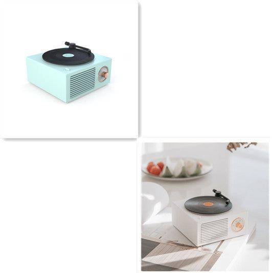 Wireless Mini Portable Retro Phonograph Bluetooth-compatible | Other