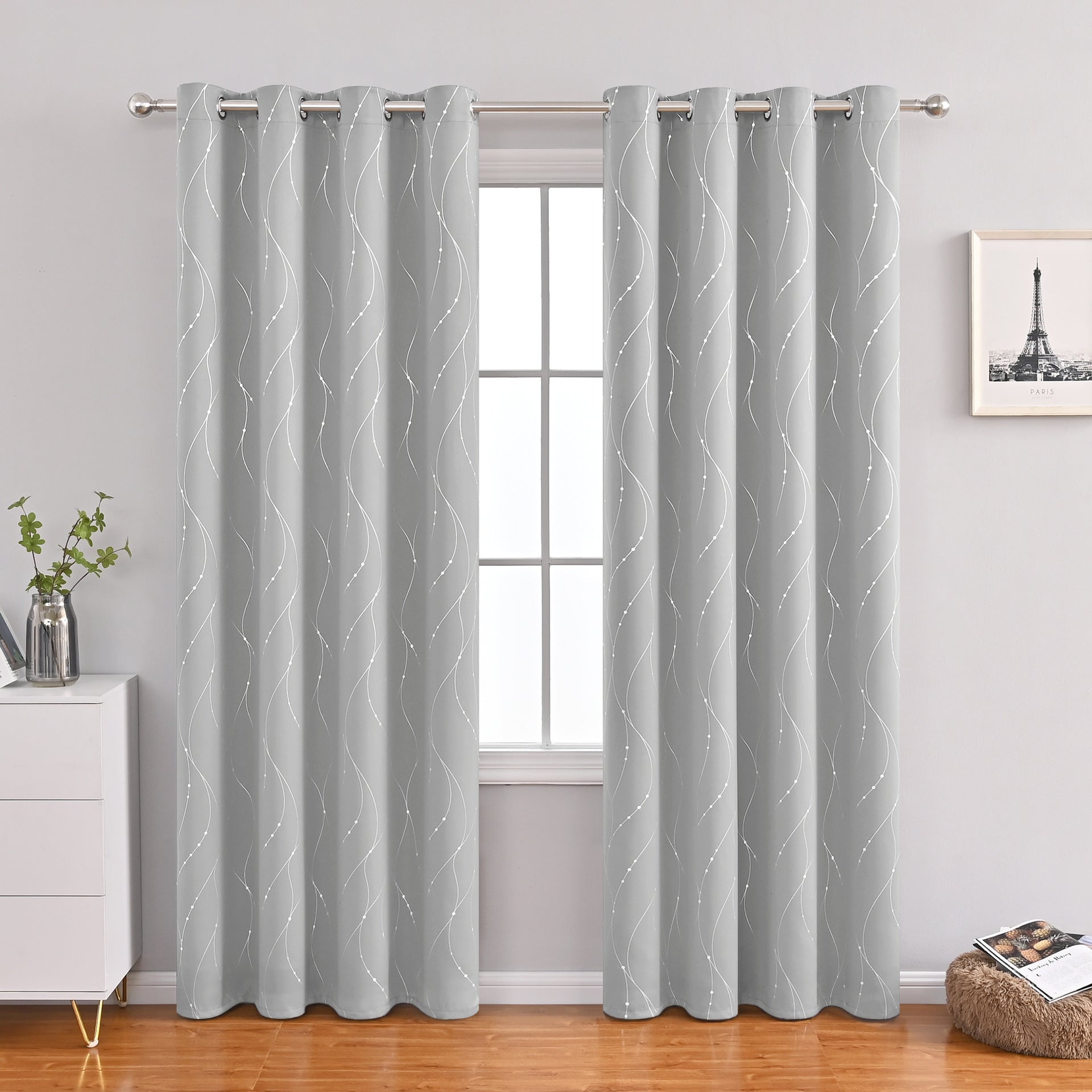 Modern Minimalist Furnishings Decorative Blackout Curtains | Other