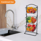 Simple Multi-layer Iron Can Be Shaken Storage Shelf | Other