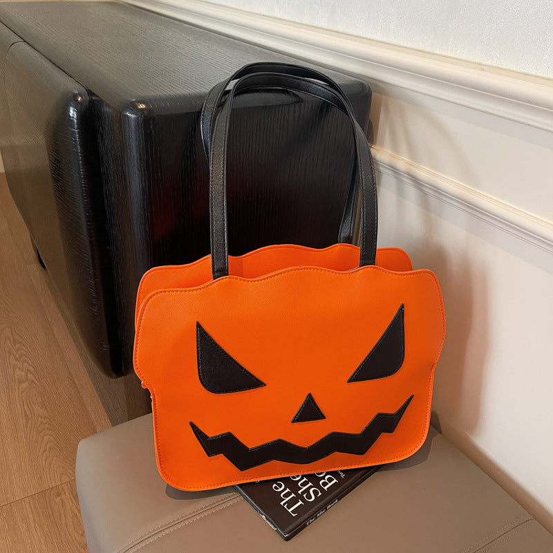 Women's Fashion Halloween Pumpkin Shoulder Messenger Bag | Luggage & Bags