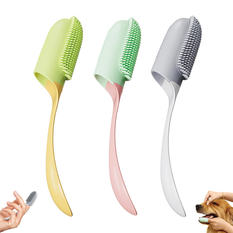 Dog Tooth Cleaning Brush Care Finger Wrap Cat Dog Oral Clean | Other