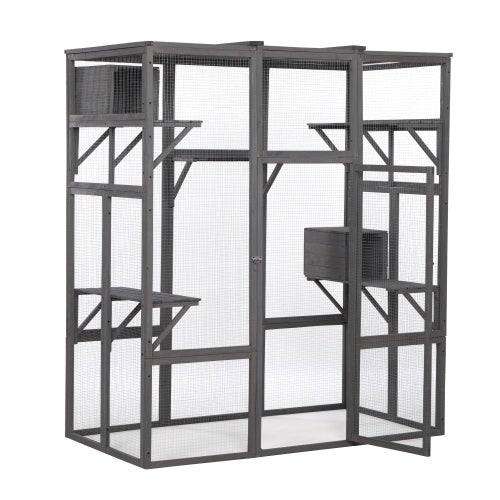 Oversized Cat Cage - Grey | Other
