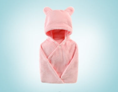 Cotton Adorable Baby Care Hooded Bath Towel | Electronic Learning Toys