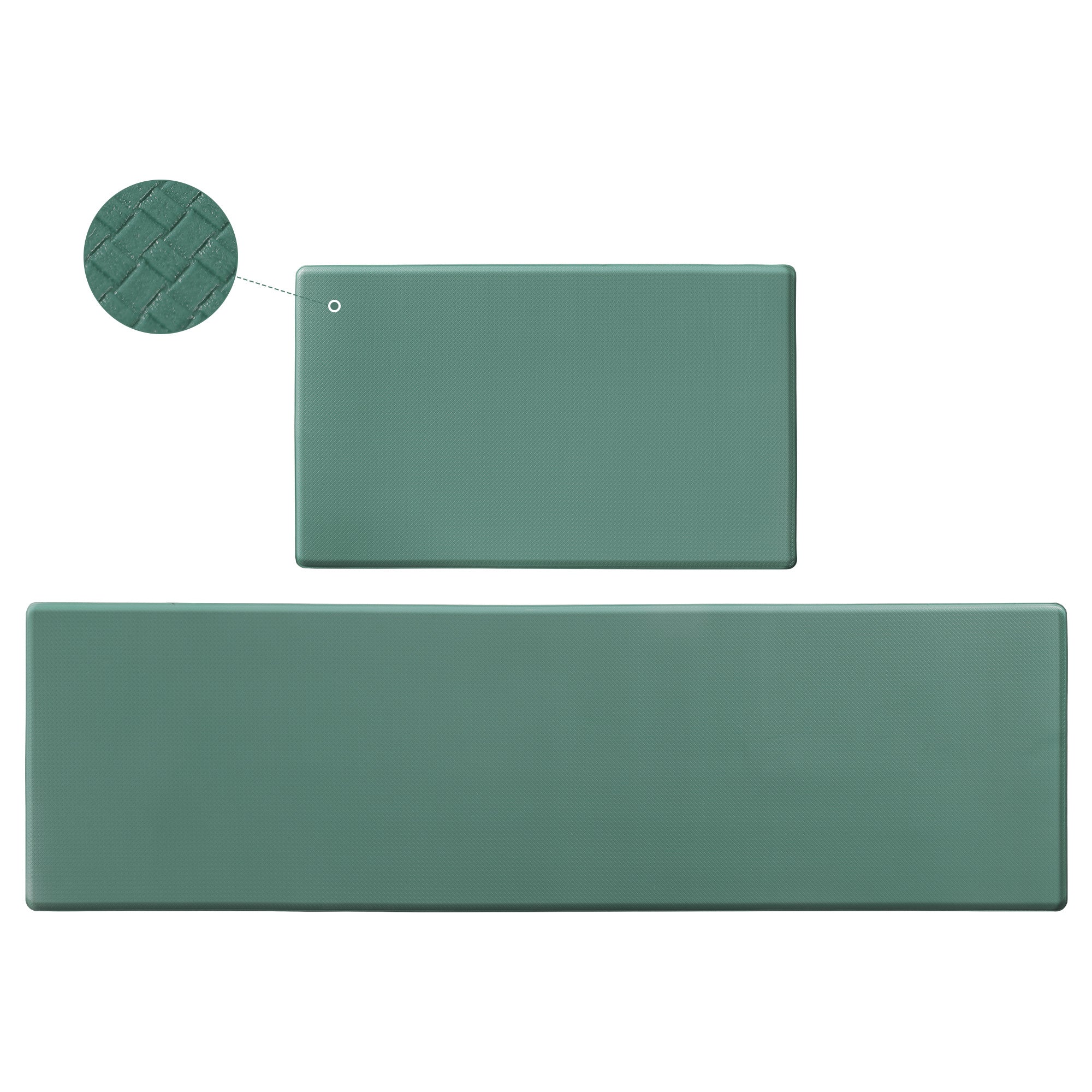 Kitchen Floor Mat Two-piece Set Of Non-slip, Waterproof And | Other