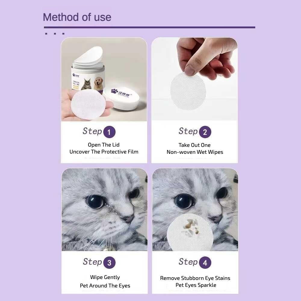 Pet Eye Wipes, 200 Wipes Can Pet Eye Cleaningwipes, Tear St | Other