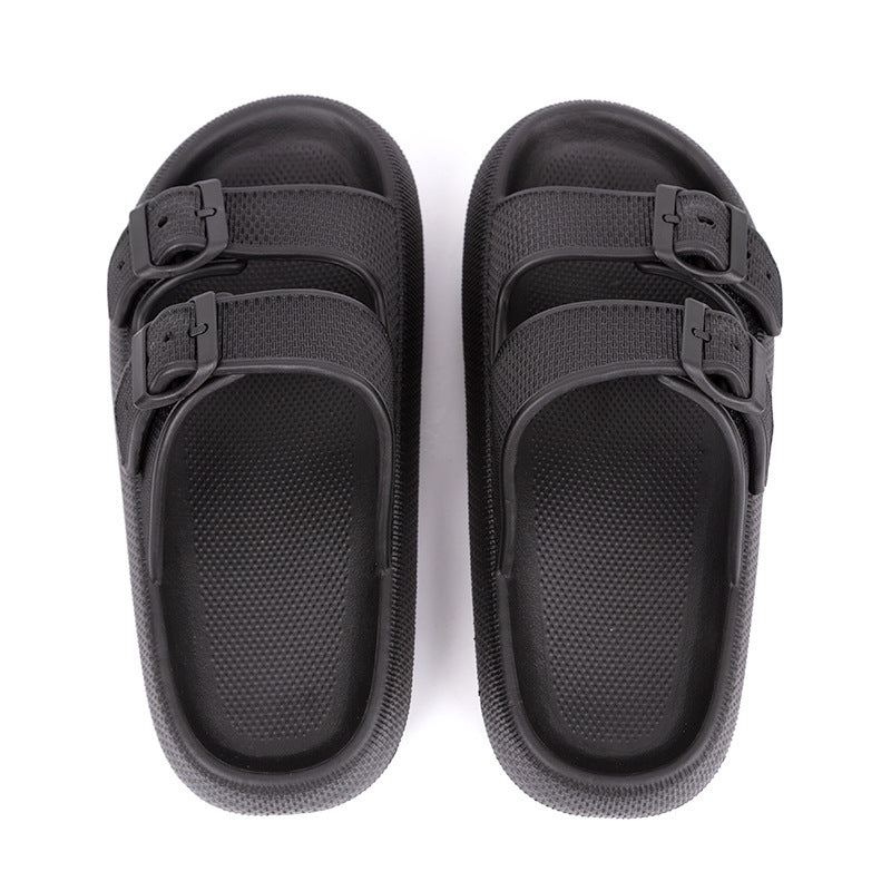 Platform Slippers Women's Summer Buckle Home Shoes Fashion O | Shoes