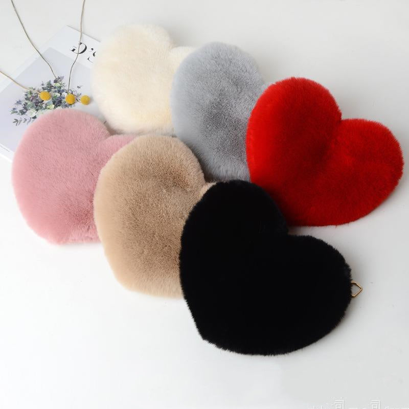 Love Bags For Women Plush Chain Shoulder Bags Valentine's Da | Luggage & Bags