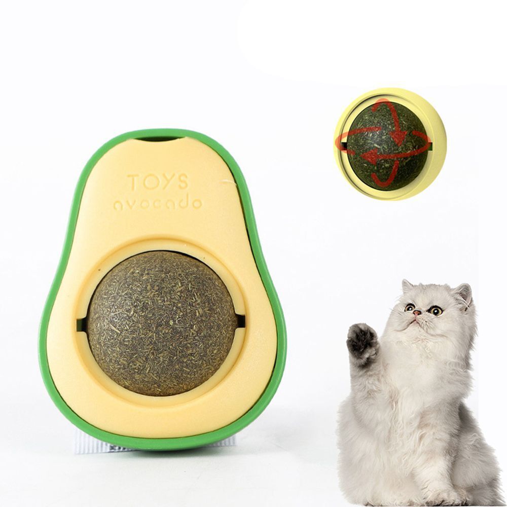 Cute Avocado Catnip Toy Cat Teeth Cleaning Toy Cat Supplies | Electronic Learning Toys