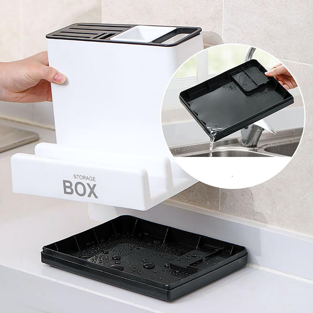 Tableware Storage Holders Kitchen Knife Plastic Storages Rac | Other