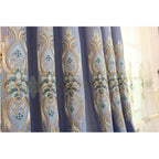 Slub Cotton Embroidery Curtain Fabric | Other