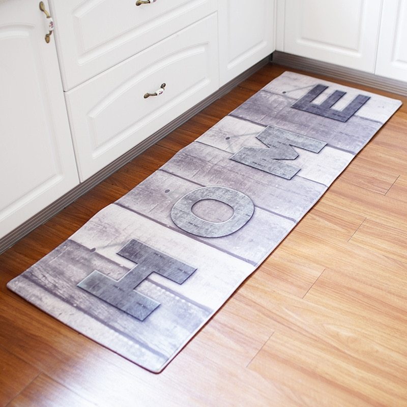 Printed Long Floor Mat Bathroom Kitchen Rug | Other