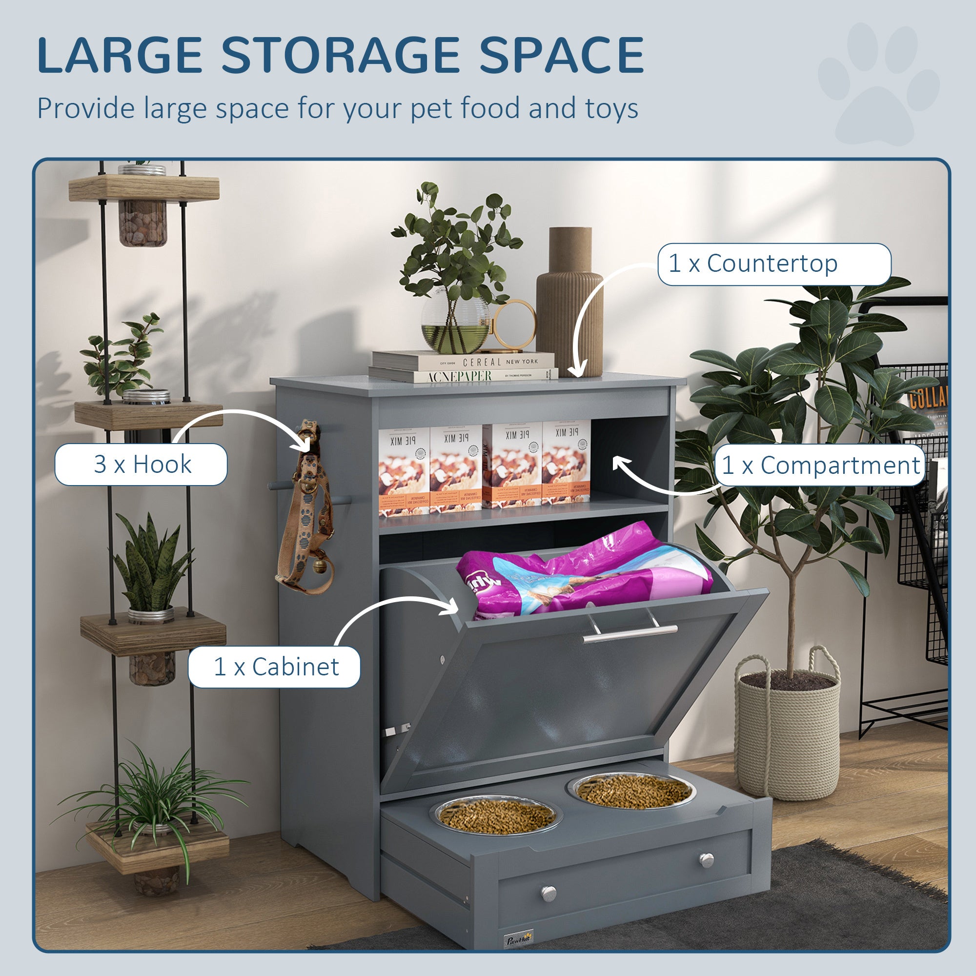 Pet Feeder Stations, Lockers, Dog Food Storage Containers | Other